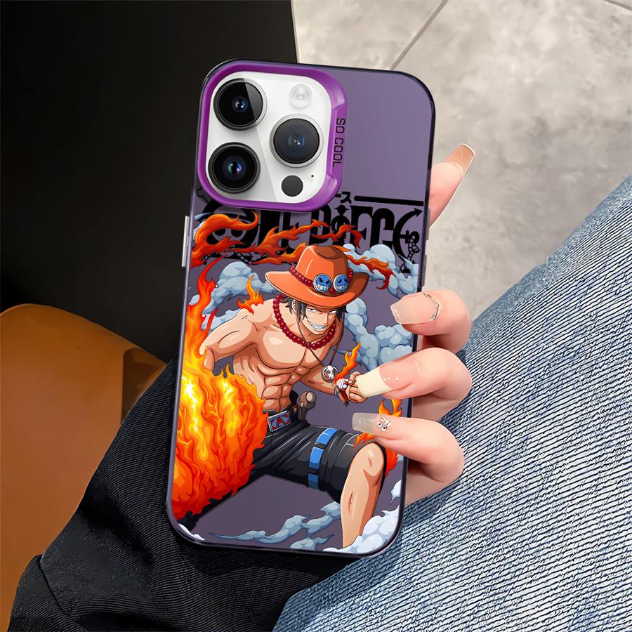 One Piece Cool Luffy Phone Case for iPhone 14 15 16 Plus 17 Air 16e 11 12 13 Pro Max Soft Cover