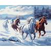 Frameless Digital Oil Painting for Entrance Hall - 40x50 Pigment Kit.