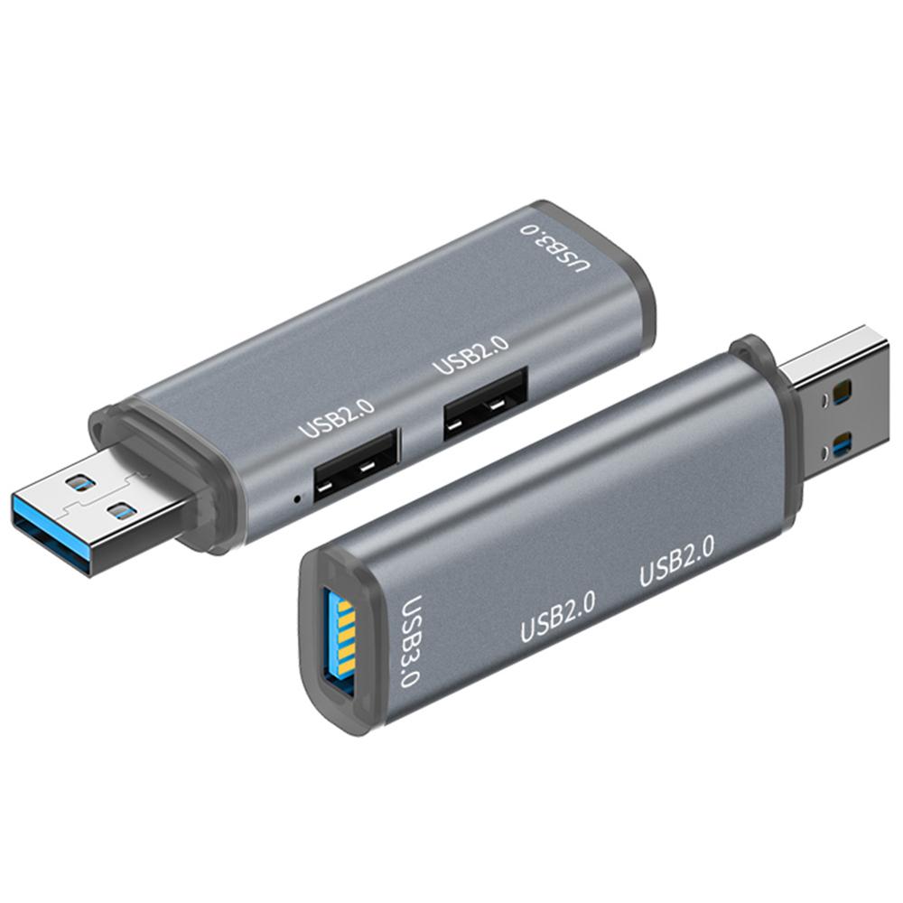 

ADS-302A USB Adapter Hub to 1 X USB 3.0+2 X USB 2.0 Expansion Station Silver