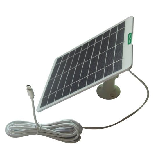 Solar Panels 3.0M Output Line 5V Voltage Regulator DC5521/Type-C/Micro USB Interfaces Solar Power Supply