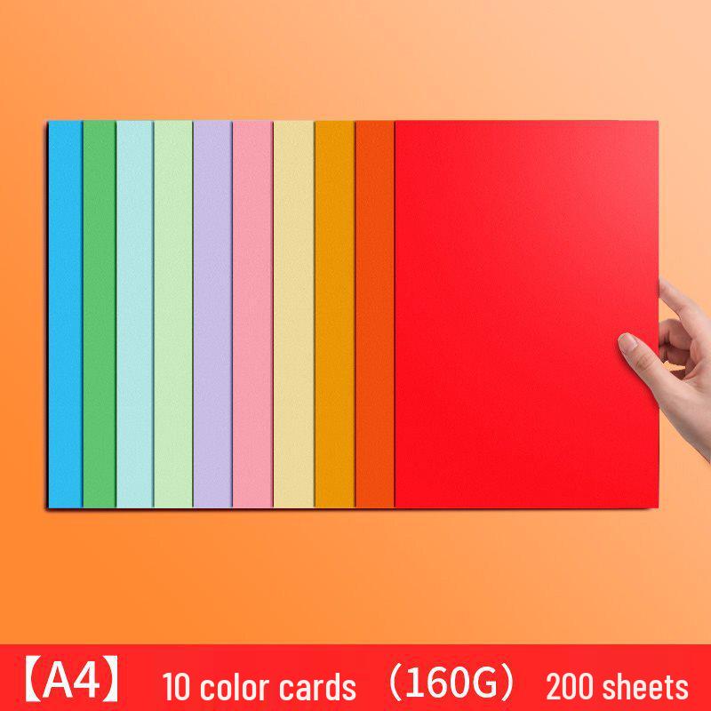 A4/A3 farbiger Karton Bastelpapier für Origami und Kunstprojekte