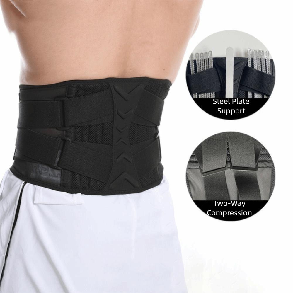 Slim Design Waist Trainer Belt Strong Support Lumbar Corset Sports Activities