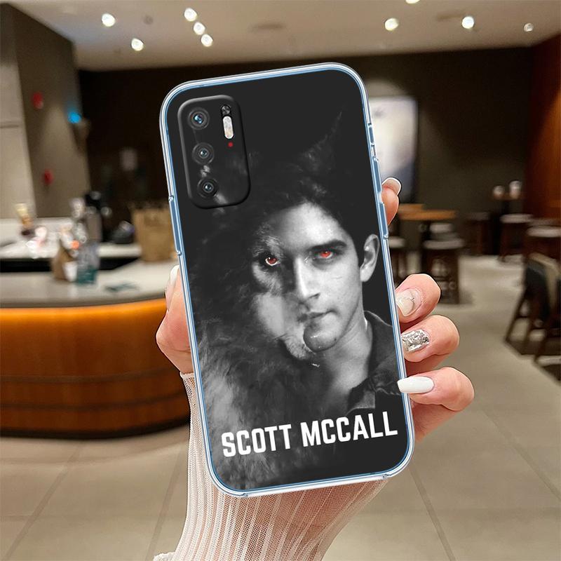 RE58 Teen Wolf Transparent Phone Case for Samsung Galaxy A04 A04S A14 A23 A34 A54 M23 M33 M52 M53