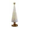 Twinkle Light Christmas Tree Illuminated Starry Night Resin Christmas Tree Ornament for Holiday Bedroom Dorm Tabletop Decor
