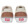 Vans Ward Deluxe Low-Top Skateboard Shoes Men's Brown White Sneakers VN000C4UB5X