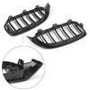 Gloss Black Kidney Grille Grill Fit BMW F32 F33 F36 F82 2014-2020 Dual Slat