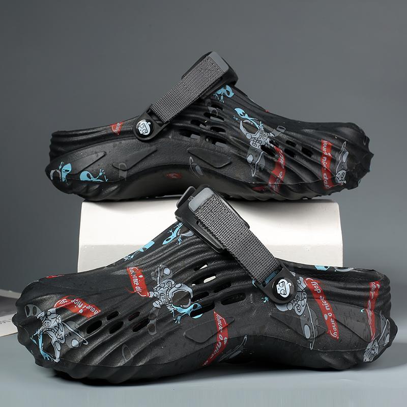 

Мужская обувь Пляжные клоги Лист EVA Шлепанцы Сандалии Женские Садовая обувь Плоские сандалии Мужские Кроссовки Уличные Шлепанцы Домашние Клоги 42