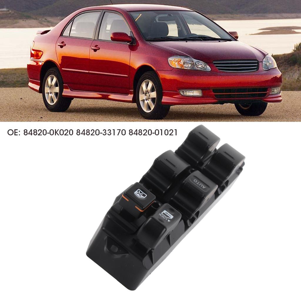 Front Left Driver Side Car Electric Power Master Window Switch for Corolla Matrix