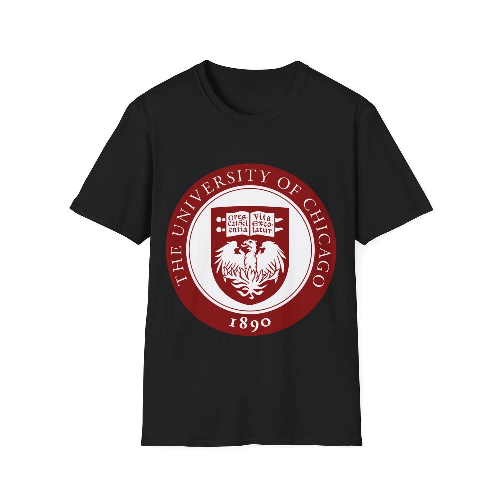 The University of Chicago Emblem Logo Unisex T-Shirt S