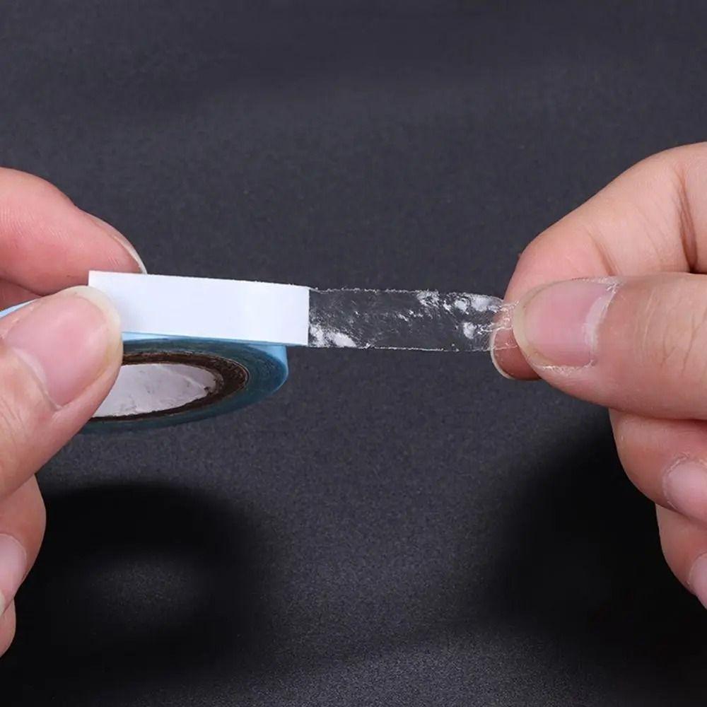 3Pcs Transparent Hair System Tape 3yards Double Sided Wig Tape  Fake Hair Installation Tool
