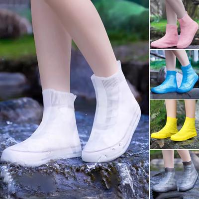 Waterproof Shoe Covers Anti Slip Rainproof Shoe Covers Reusable Rain Shoe Covers