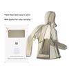 Li-Ning Outdoor CF Color Block UPF50+ Water-Resistant Ice Feel Comfortable Sun Protection Jacket Unisex jackets Brown Gray AFDW213-1