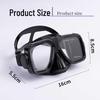 WEZHO Adult Anti-fog HD Silicone Swim Dive Mask