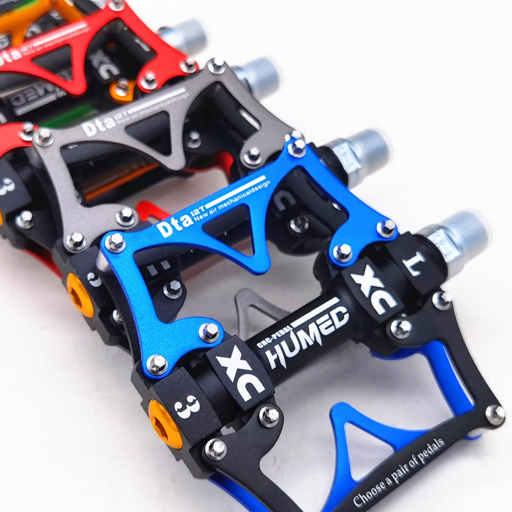 2021 New Wide Flat Mountain Road Cycling Bicycle Bike Pedal 3 Sealed Bearings 9/16 MTB BMX Pedals 5 Colors Available