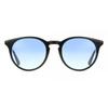 Messy Weekend Nové Unisex sluneční brýle Depp Black Gradient Blue