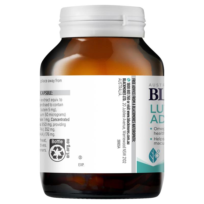 BLACKMORES Lutein Vision Advanced 60CAP