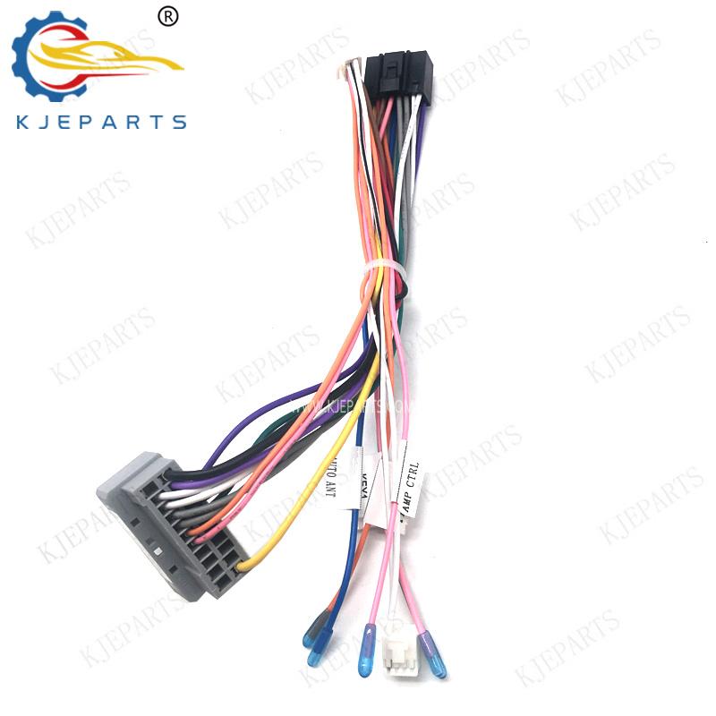 22Pin Connector Accessories Radio Wire Harness with Canbus for Jeeps Gran Cherokes 2005 Car Android Player