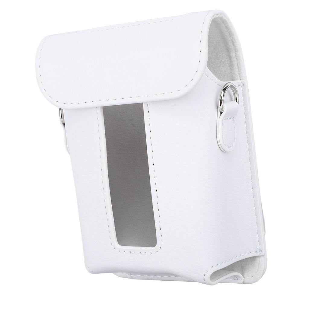 Carrying Case for Link 3 PU Smartphone Printer Protective Case Cover Storage Bag with Shoulder Strap for Travel