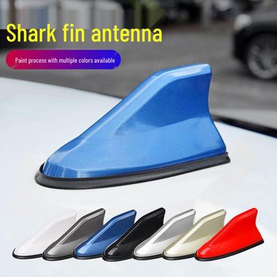 Second Generation Shark Fin Car Antenna: No Drill Tail Wing with Signal Enhancement & Decorative Function
