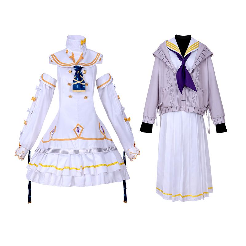 Anime Game Blue Archive Yurizono Seia Iochi Mari Kozeki Ui Cosplay Costume Women Girl Kawaii Dress Party Suit Halloween Costumes