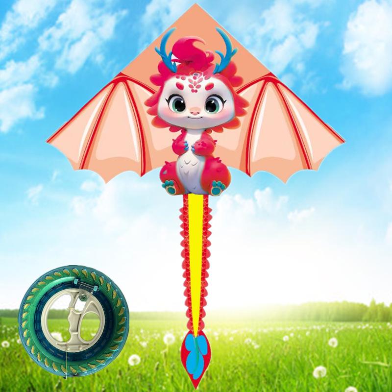 Weifang Snake Treasure Cartoon Kite - Easy-to-Fly for Adults & Kids