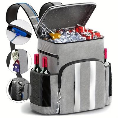 Beach Cooler Backpack Insulated Leak Proof Soft Cooler Bag for Picnic Camping Lunch Sandproof Water Resistant