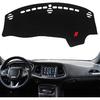 Dash Cover for Dodge Challenger Accessories 2015-  2024 Dashboard Cover Mat Sunshade No Glare UV Rays Protector Nonslip Interior Pad (Black Edge)