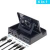6 In1 Steam- Deck Dock with HDMI2.0 4K@60Hz Gigabit-Ethernet 3 USB 3.0 Port