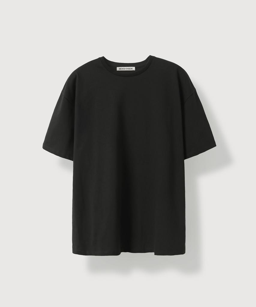 MOOD INSIDE Essential Semi-Over Short Sleeve_4 Colors