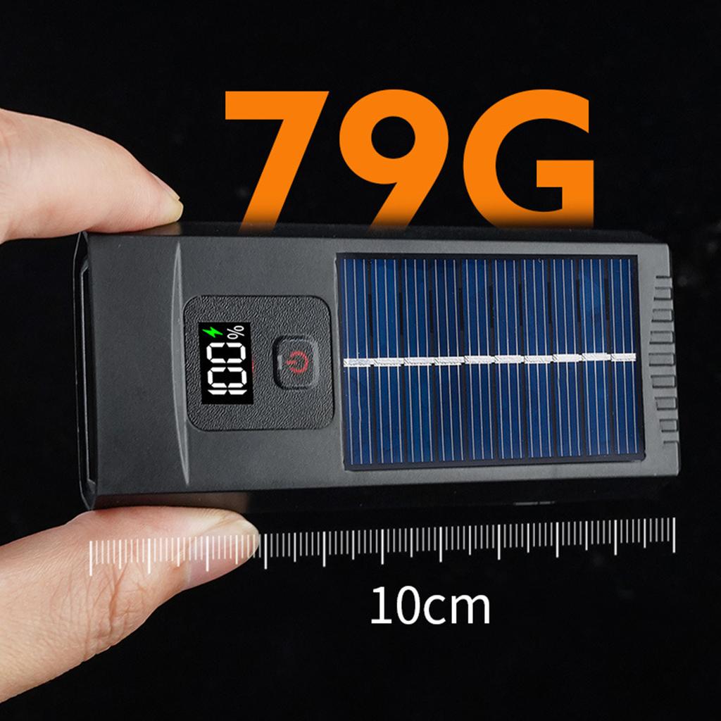 Mountain Bike Front Light Solar Rechargeable Bicycles Headlight Bright LED Bike Light Cycling Accessories Enduring