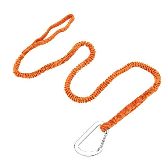 1/2/4Pcs Kayak Paddle Leash Elastic Bungee Strap Lanyard Rope Lightweight Kayak Rod Leash for Boating Fishing Rafting Canoeing