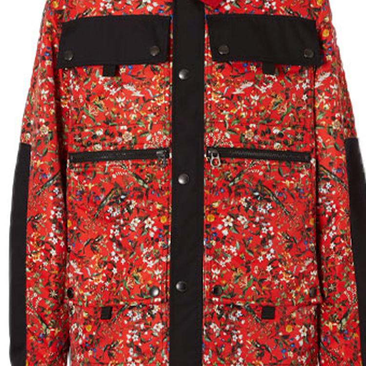 Burberry Northfleet Floral Print Nylon Field Jacket 80423741
