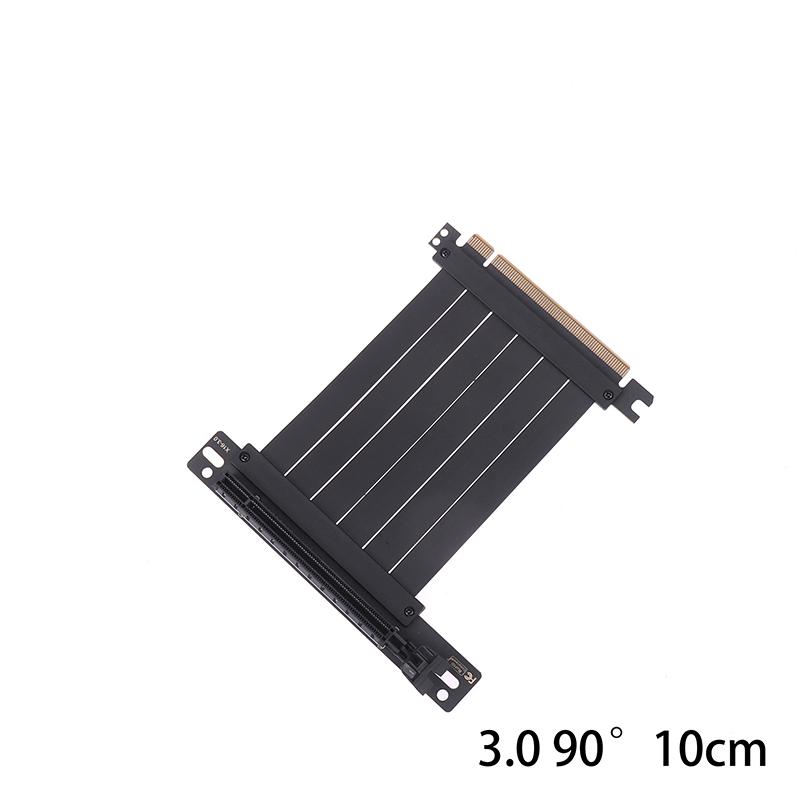 Full Speed PCIE 3.0 4.0 16x Riser Cable Graphics Card Extension Cable PCIE Express GPU Expansion Card Riser Shielded Extender