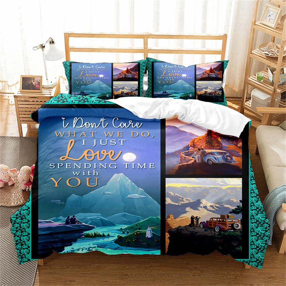 Пододеяльник Кинг/Квин с натуральным пейзажем — фото 6