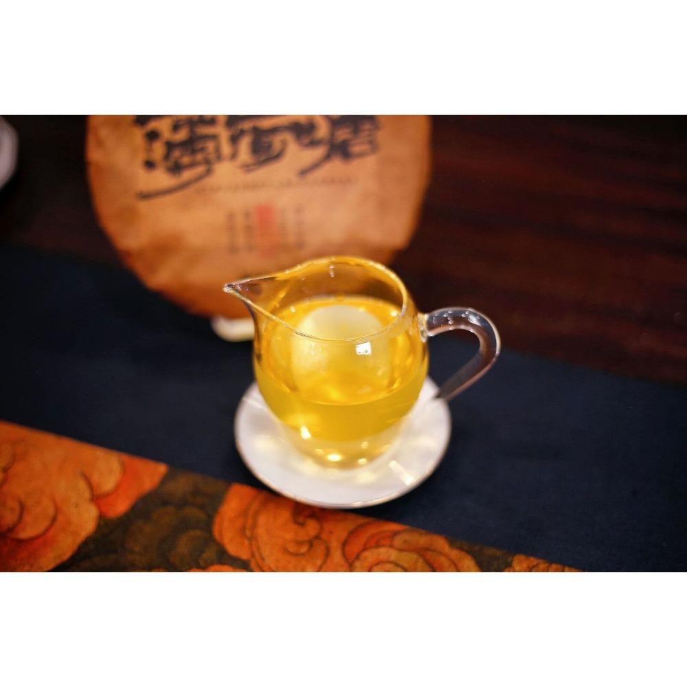 357g Yunnan Pu'er Tee Rohtee Minze Hetang Kuchentee Gesunder Bio-Tee