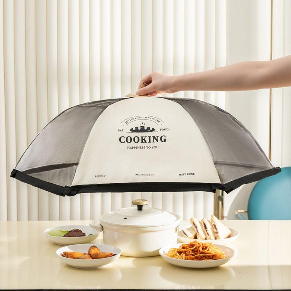 Breathable Meal Cover Foldable Food Tent Kitchen Gadgets Vegetable Umbrella Picnic
