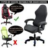 4pcs/1set Spandex Gaming Chair Covers Stretch Office Chair Cover For Computer Chair Covers Customize Chair Cover For Armchair Se