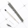 High Quality Sparkling Luxury Bright Metal Ball Pen Press Pen Signature Pen Ballpoint Pen