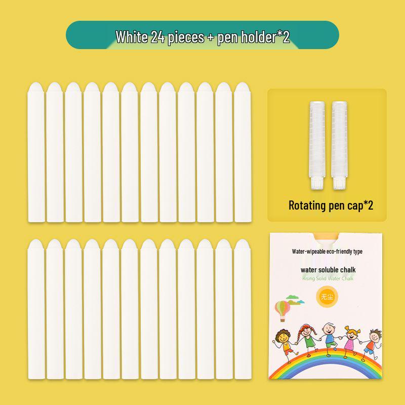 Dust-Free Colorful Chalk for Children's Blackboard