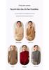 Women's Cable Knit Cashmere Pullover with Built-in Stand-up Collar Base Layer Sweater