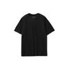 Li Ning Color Block Logo Print Round Neck Sports T-Shirt Men Tops Black AHSR353-3
