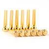 Pure Copper Acoustic Guitar Bridge Pins and String Retainers