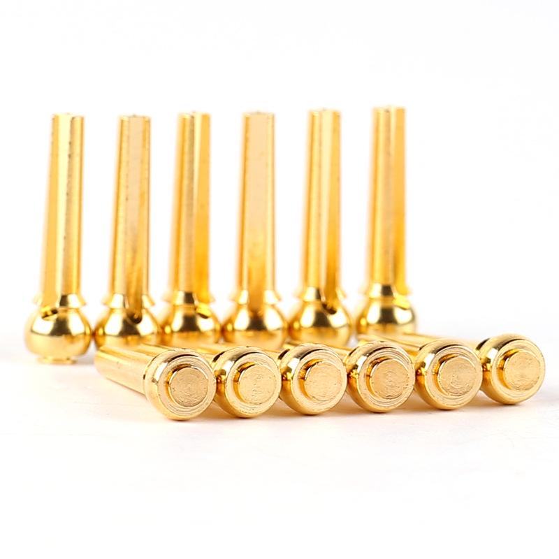 Pure Copper Acoustic Guitar Bridge Pins and String Retainers