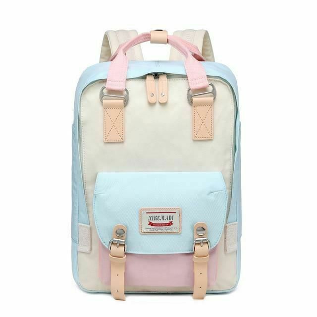 Pastel Blue Pink Backpack Ddlg Littles Bag Abdl