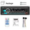 HIPPBQCC Autoradio, 1Din-Player, FM-MP3-Player, digitales Bluetooth-Autoradio, Stereo-Audio, Musik, USB/SD mit In-Dash-AUX-Eingang