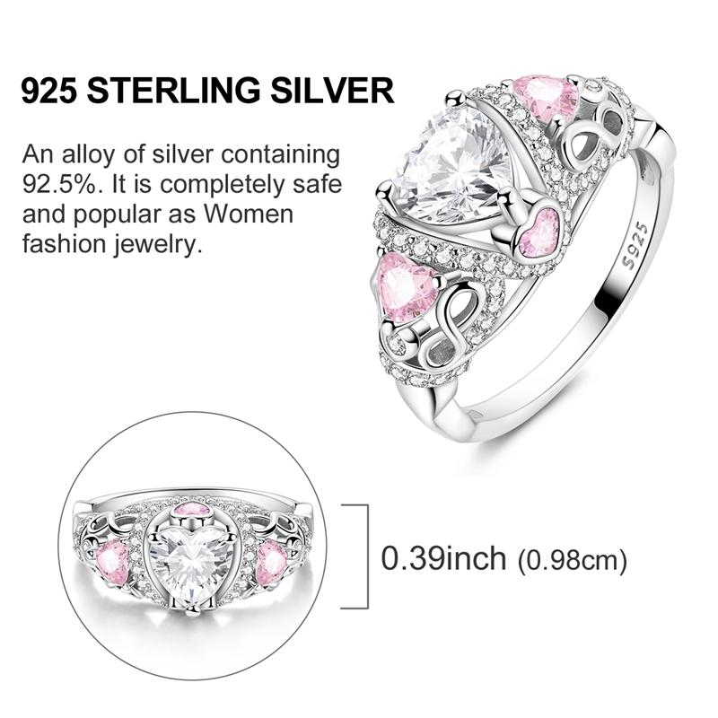 925 Silver Sun Rainbow Ring Butterfly Rings Beaded For Women Original Design Luxury Fine Jewelry Gift Party