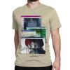 Men Women's Serial Experiments Lain Edit Vintage Pure Cotton Tee Shirt Anime Lwakura Sci Fi Manga T Shirt Clothing Unique