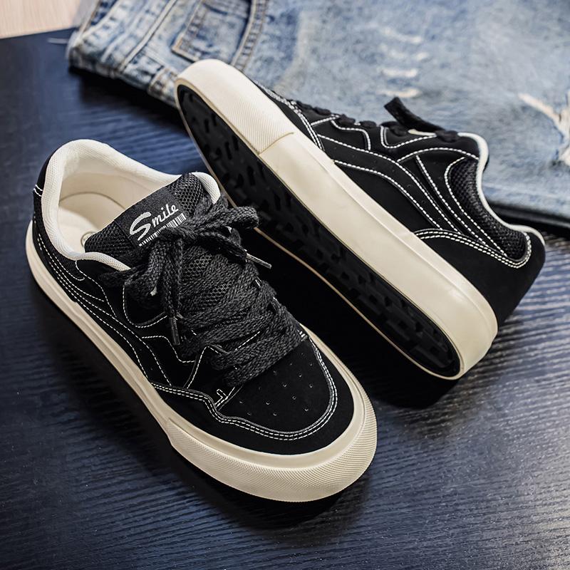 

Мужская парусиновая обувь, модная обувь для скейтбординга для мужчин, удобные нескользящие повседневные кроссовки, дышащая мужская обувь для ходьбы 44