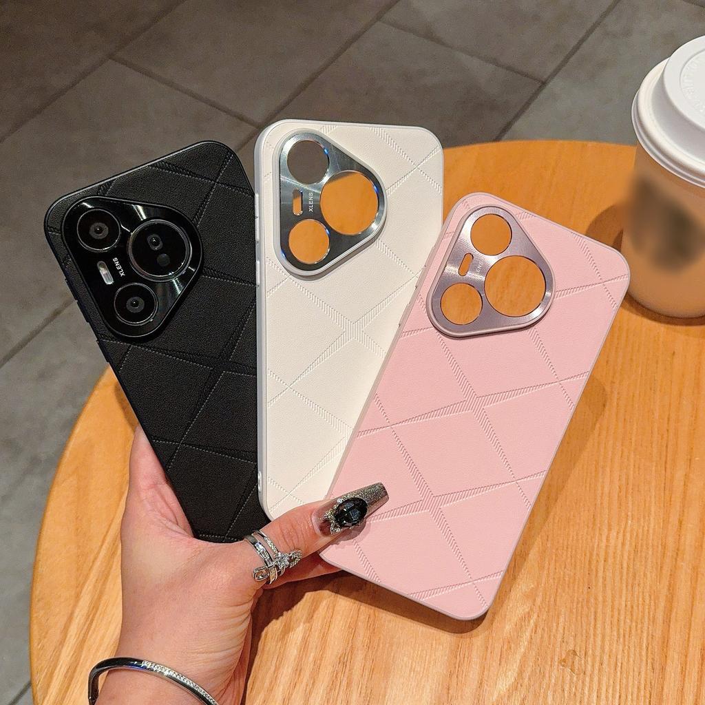 Huawei Pura70pro+ Starlight Phone Case Full Leather P70Ultra Metal Mirror Drop Protection Case