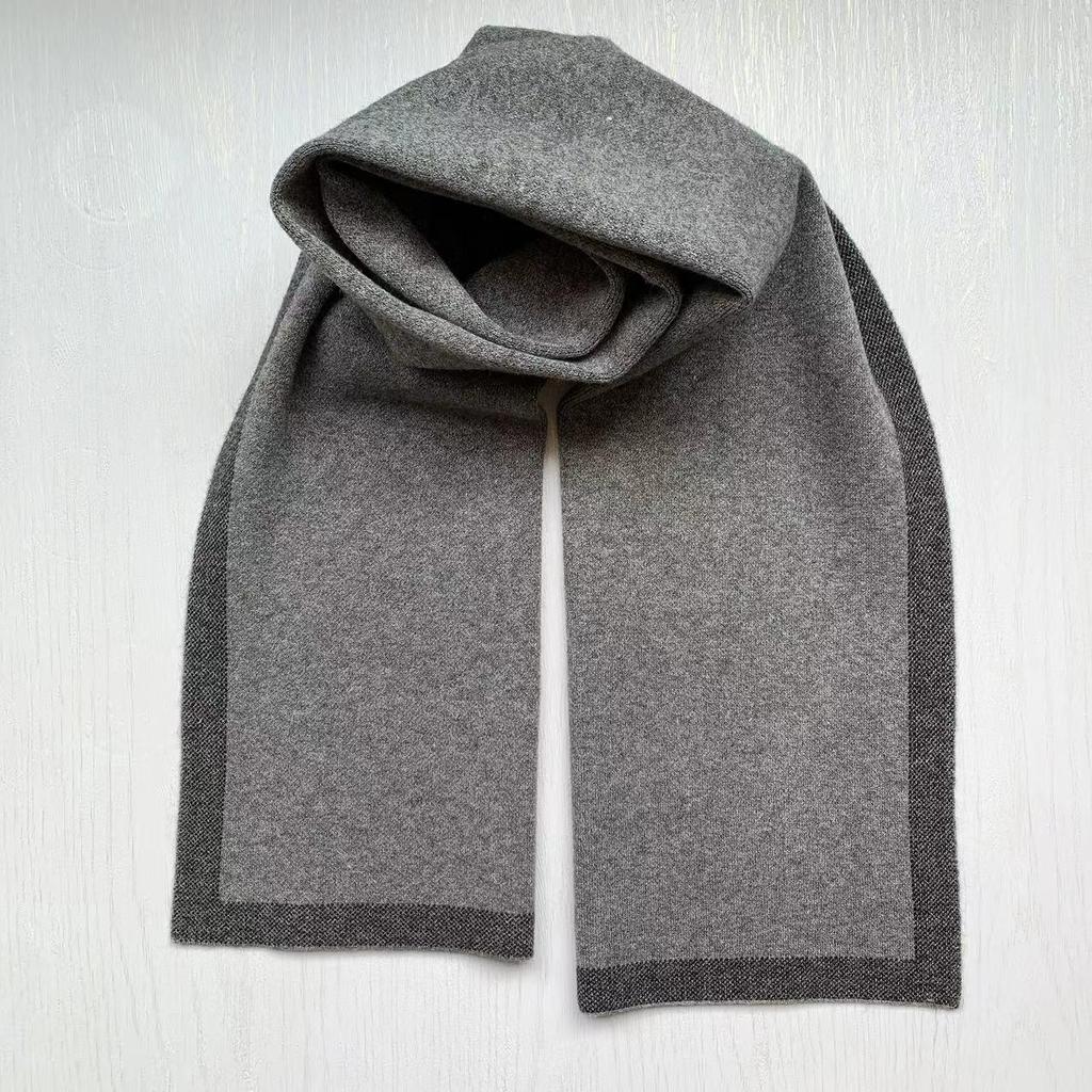 Men's High-End Winter Windproof Cashmere Neck Warmer Scarf